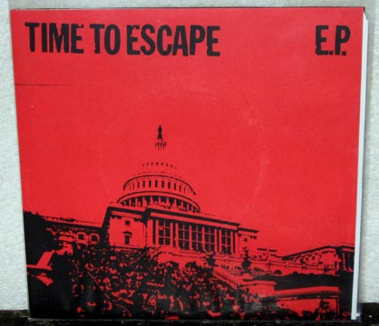 TIME TO ESCAPE "S/T" 7" (Grave Mistake) Red Cover